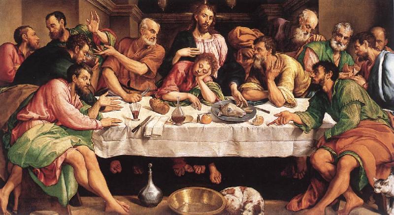 BASSANO, Jacopo The Last Supper ugkhk oil painting picture